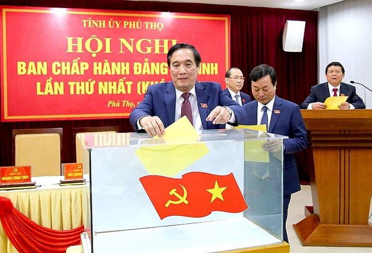 Ông Bùi Minh Châu tái đắc cử Bí thư Tỉnh ủy Phú Thọ với số phiếu tuyệt đối