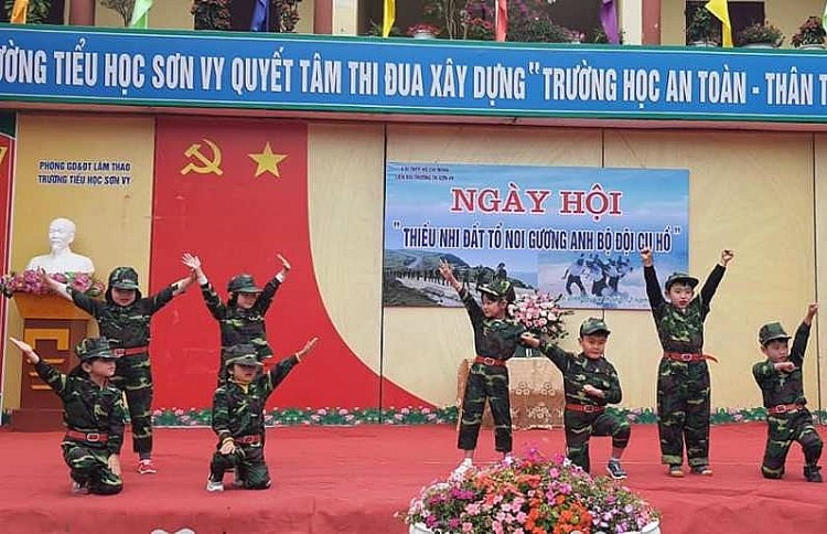 Phú Thọ: Trường Tiểu học Sơn Vy lá cờ đầu giáo dục huyện Lâm Thao