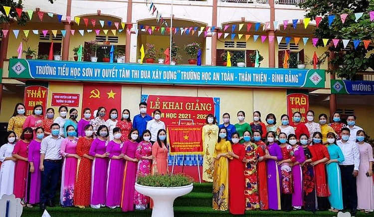Phú Thọ: Trường Tiểu học Sơn Vy lá cờ đầu giáo dục huyện Lâm Thao