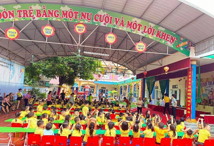 Trường Mầm non Lê Đồng “điểm sáng” ngành Giáo dục TX Phú Thọ