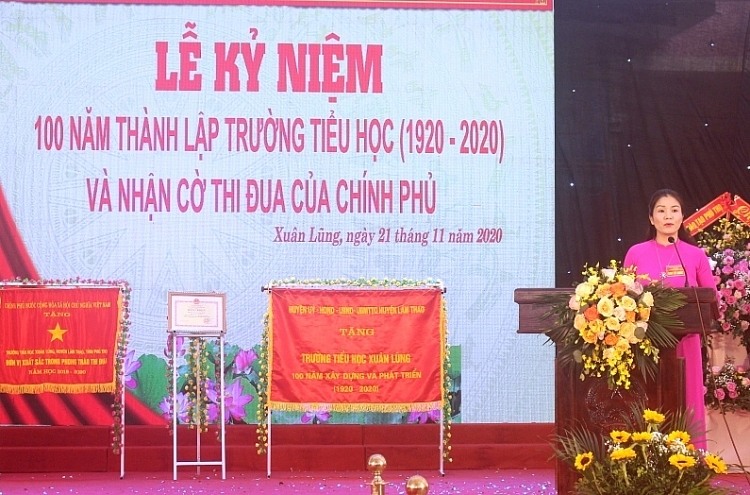 Phú Thọ: Trường Tiểu học Xuân Lũng 100 năm xây dựng và phát triển