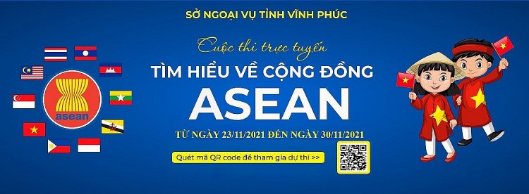 Sở Ngoại vụ tỉnh Vĩnh Phúc phát động cuộc thi trực tuyến “Tìm hiểu về Cộng đồng ASEAN”