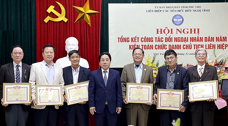 Ông Dư Văn Quảng được bầu làm Chủ tịch Liên hiệp các tổ chức hữu nghị tỉnh Phú Thọ