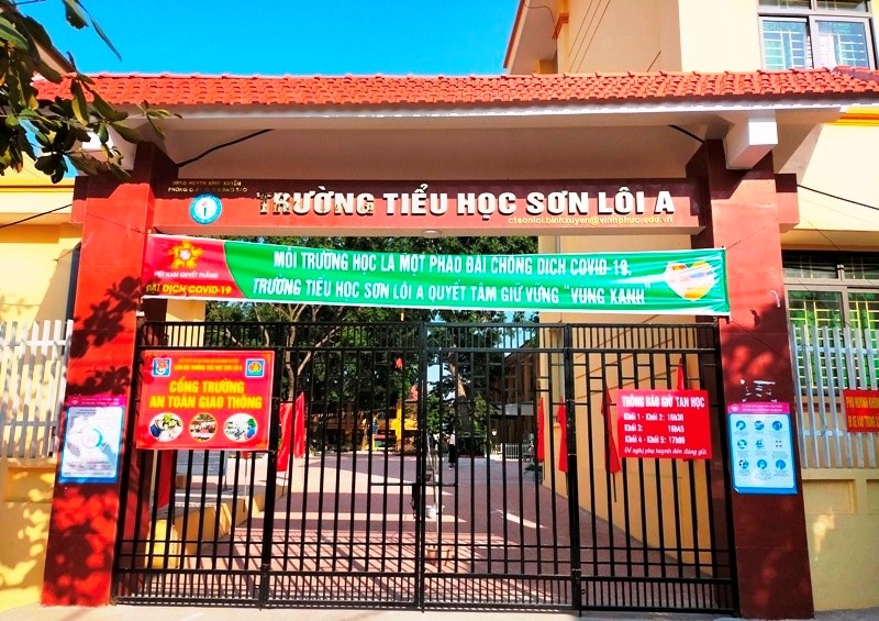 Trường Tiểu học Sơn Lôi A đảm bảo các điều kiện thực hiện Chương trình giáo dục phổ thông 2018