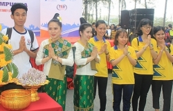 1000 sinh viên tham gia ngày hội giao lưu văn hóa Việt Nam - Lào - Campuchia