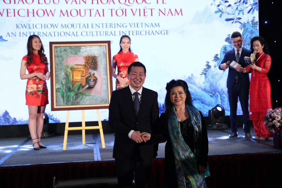 Giao lưu văn hóa quốc tế Kweichow Moutai qua triển lãm mỹ thuật Văn Dương Thành