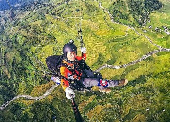 Yên Bái tổ chức bay dù lượn “Mùa nước đổ”