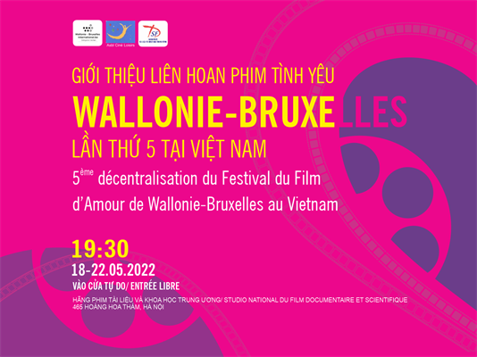 Liên hoan phim Tình yêu Wallonie-Bruxelles lần thứ 5 tại Việt Nam