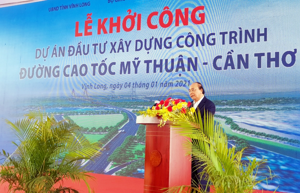 Khởi công cao tốc Mỹ Thuận - Cần Thơ theo hình thức đầu tư công