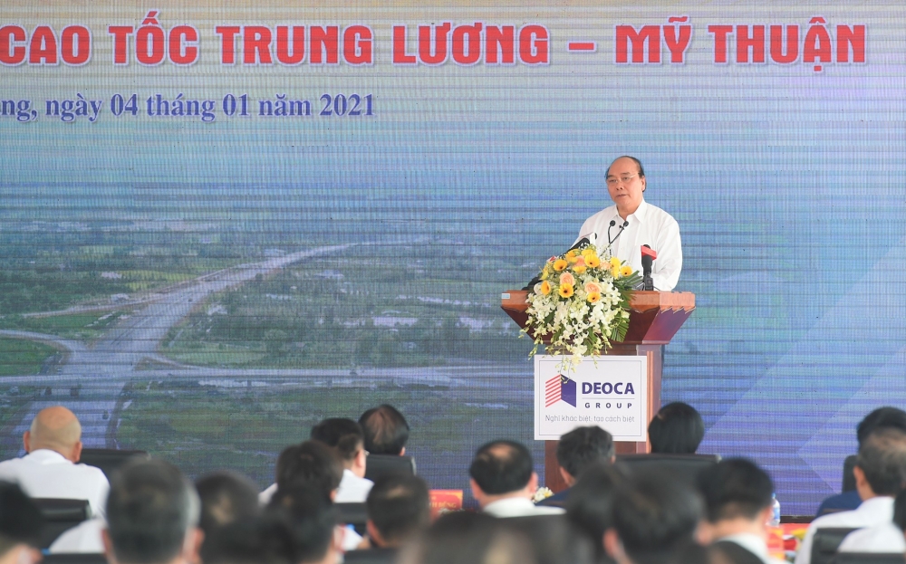 Thủ tướng Nguyễn Xuân Phúc: Phải khánh thành tuyến cao tốc mẫu mực Trung Lương – Mỹ Thuận trong năm 2021