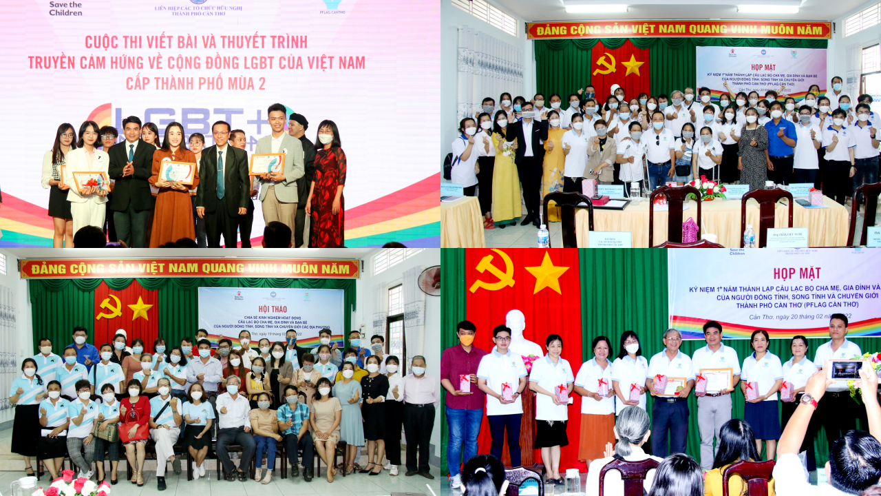 Cần Thơ tổ chức nhiều hoạt động thiết thực mang yêu thương đến với cộng đồng LGBT