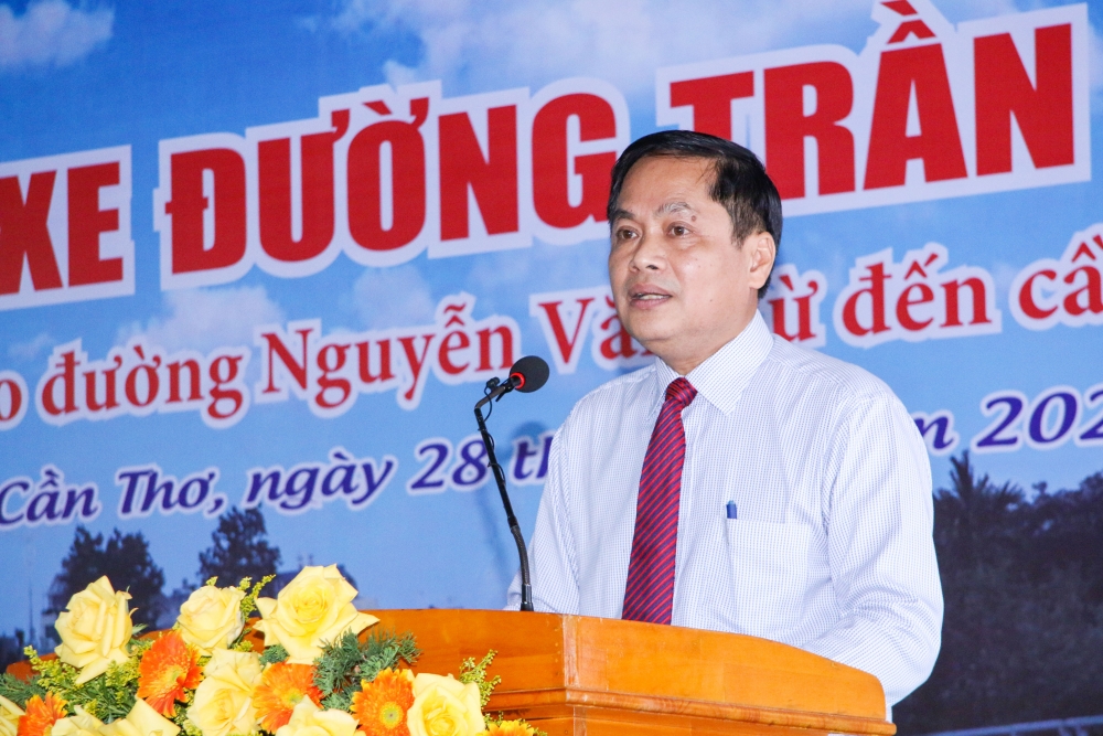 Cần Thơ: Thông xe tuyến đường Trần Hoàng Na gần 200 tỷ đồng