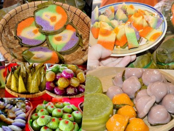 Ấn tượng với "hương sắc phương Nam" trong Ngày hội Bánh dân gian tại Cà Mau