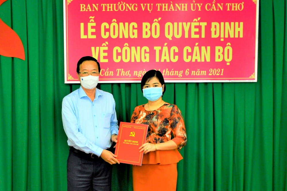 Điều động Giám đốc Sở GD&ĐT làm Phó Trưởng Ban Tuyên giáo Thành ủy Cần Thơ