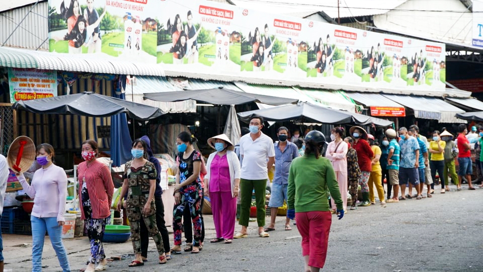 Cần Thơ phong tỏa chợ Tân An để phòng dịch