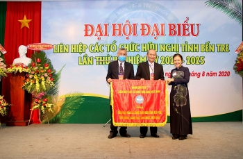 Ông Trương Minh Nhựt được bầu giữ chức Chủ tịch Liên hiệp các tổ chức hữu nghị tỉnh Bến Tre
