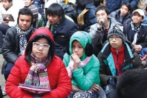 mien bac don khong khi lanh mien nam mua giong vai noi