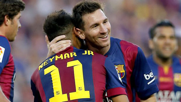 messi lap hat trick barca dai thang 4 sao