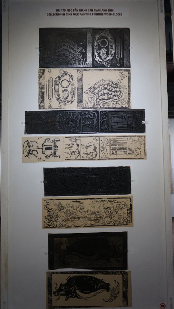 tranh dan gian viet nam thu choi tao nha ngay tet qua trien lam net xuan