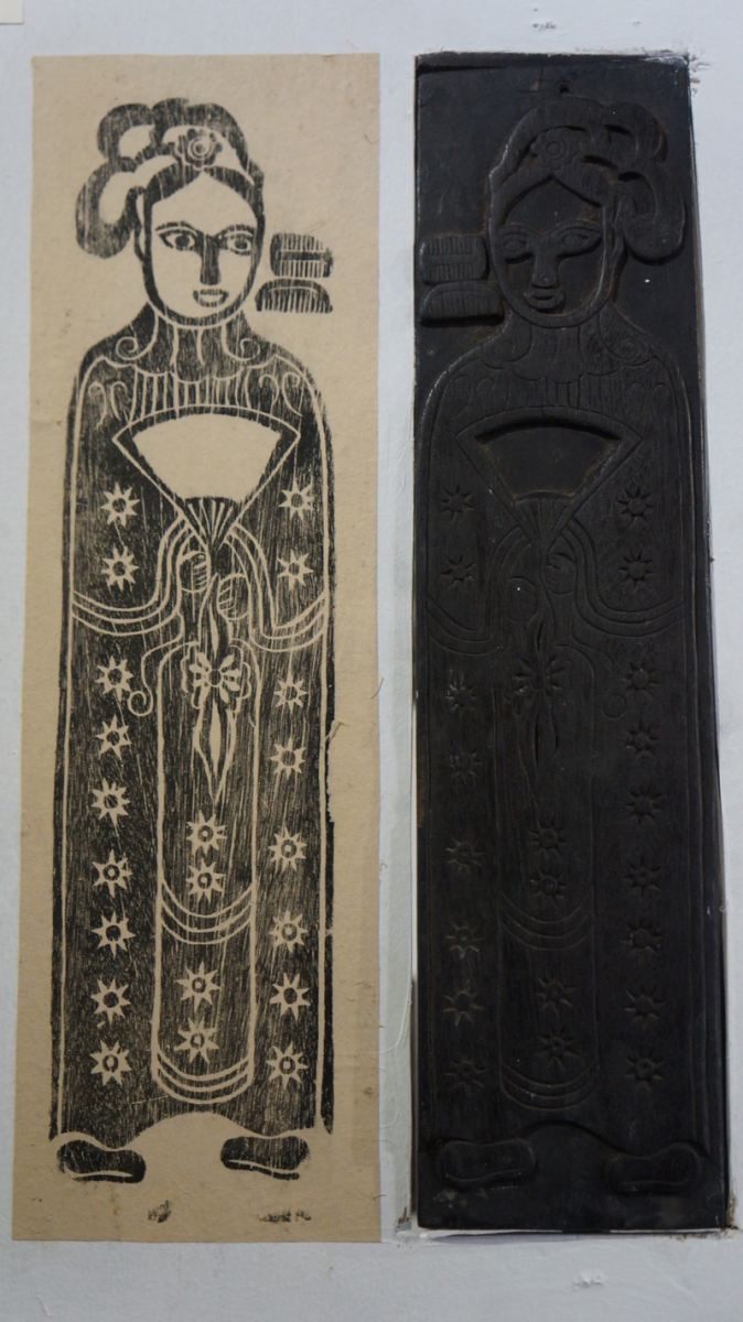 tranh dan gian viet nam thu choi tao nha ngay tet qua trien lam net xuan