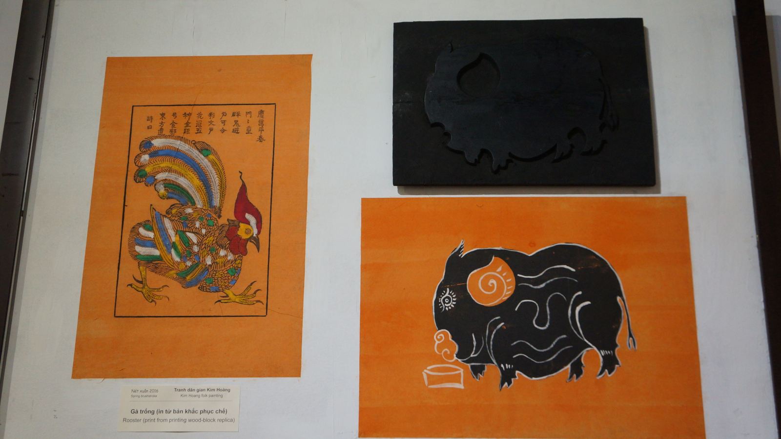 tranh dan gian viet nam thu choi tao nha ngay tet qua trien lam net xuan