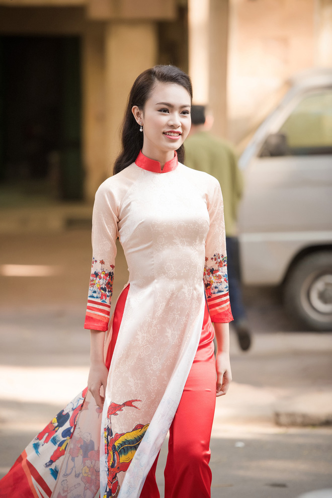 co gai vang cua hoa hau viet nam duyen dang va yeu kieu