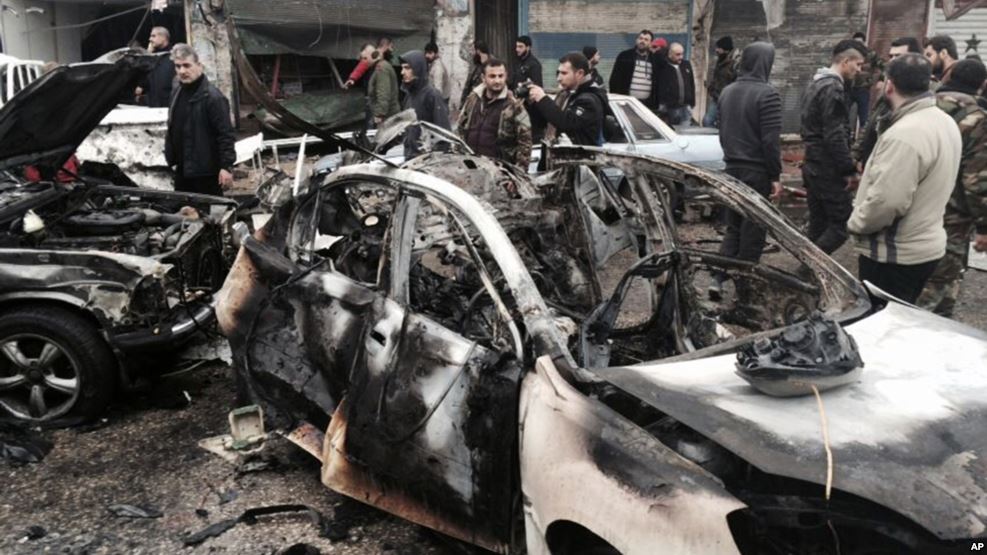 danh bom xe o syria hon 40 nguoi thuong vong