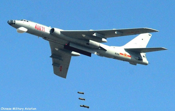 trung quoc dieu may bay nem bom chien luoc toi truong sa