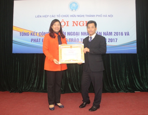 lien hiep tp ha noi tong ket cong tac doi ngoai nhan dan nam 2016