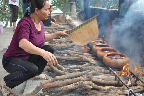 lang vu dai nhung ngay giap tet thom lung mui ca kho