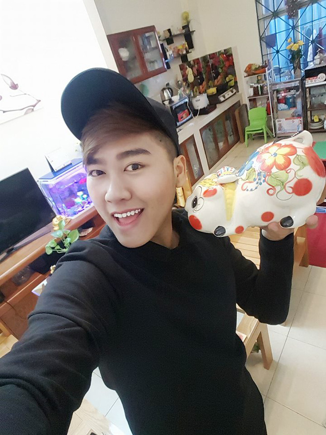 clip chang trai dap heo dat duoc 70 trieu dong bieu me ngay tet