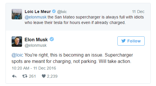 elon musk nhan phan nan qua twitter va ngay lap tuc tesla giai quyet van de sac xe dien chi trong vong 6 ngay