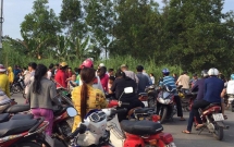 vu thi the nguoi dan ong chay den tai bai dat trong truoc khi tu vong nan nhan co nhieu bieu hien bat thuong