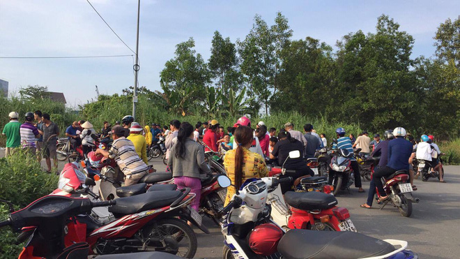 vu thi the nguoi dan ong chay den tai bai dat trong truoc khi tu vong nan nhan co nhieu bieu hien bat thuong