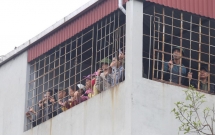 bat chap nguy hiem hang tram nguoi dan hieu ki keo den xem hien truong vu no kinh hoang o bac ninh
