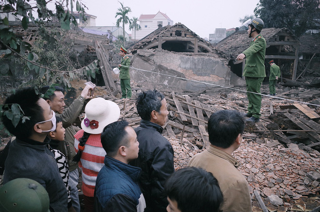 chum anh mot ngay sau vu no kinh hoang o bac ninh lang quan do tan tac nguoi dan song trong so hai