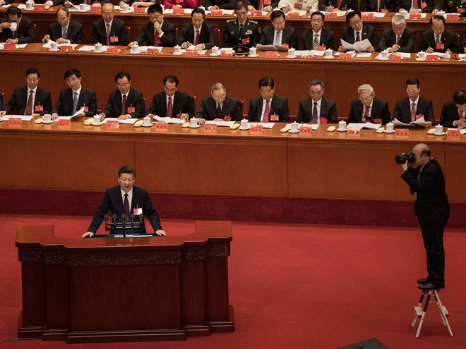 luc luong bi an he lo ve ban do nhan su tren chinh truong trung quoc duoi thoi ong tap