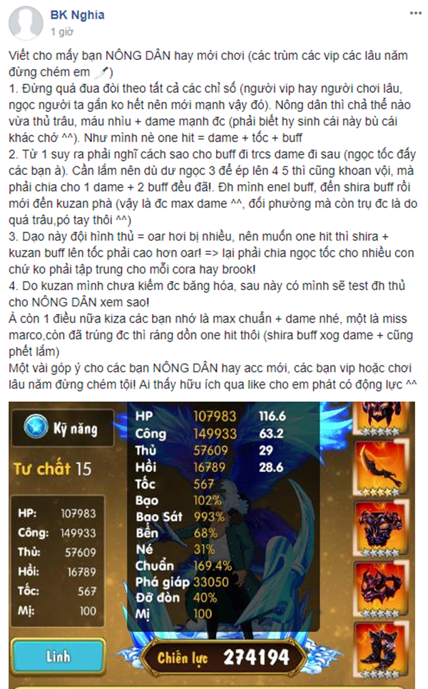 hai tac bong dem huong dan build doi hinh one hit cho nguoi nong dan