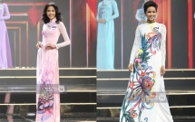 ao dai dem chung ket hhhv xem ma cu ngo nham phai cuoc thi hoa hau nao nam xua