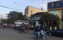 nguoi dan ong bi dien giat tu vong trong phong tap gym o sai gon