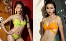 ve nong bong cua 2 nguoi dep muon ke vi tan hoa hau hhen nie