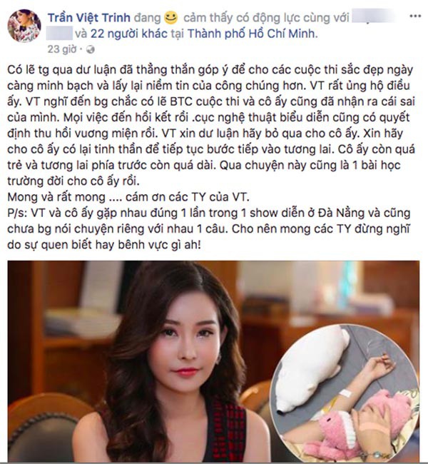 viet trinh xin du luan bo qua cho le au ngan anh
