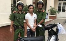 bi phat hien dung doan be khoa trom xe may mot trong hai doi tuong bo chay thuc mang