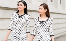 a hau diem trang thanh tu khoe sac voi ao dai cach tan