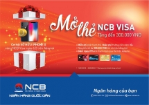 ncb trien khai chuong trinh mo the visa tang den 300k