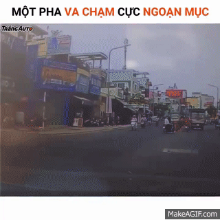 ninja bieu dien tuyet ky khi va cham bi huc vang ca nguoi ma van khong nga