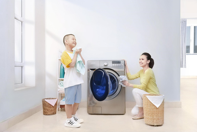 hoa hau thuy lam tiet lo meo nho giup quan ao ca gia dinh luon trang sach dip tet