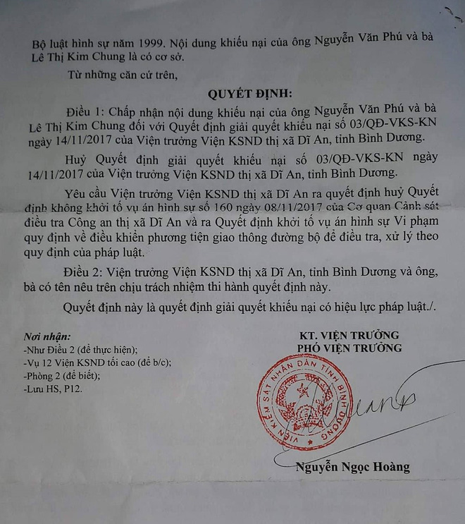 vu 2 chau be chet vi tai nan bo me om di anh cau cuu vks tinh binh duong yeu cau ra quyet dinh khoi to