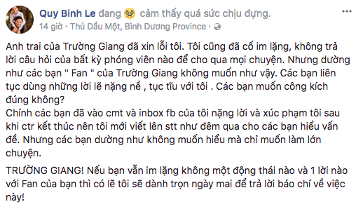 truong giang cau hon khong dung cho phai xin loi quy binh