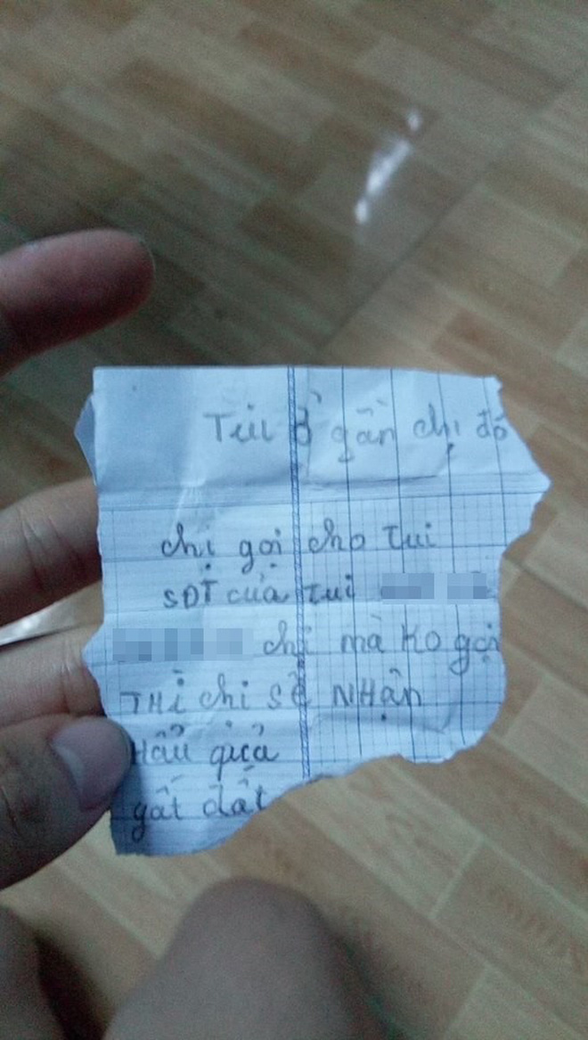 binh duong thieu nien 15 tuoi an trom do lot xong con viet thu tinh va de lai so dien thoai cho nu cong nhan